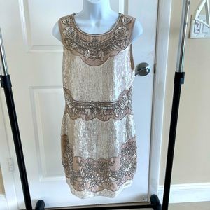 Gorgeous Needle & Thread Dress - Embellished by Hand/  Size: US 8